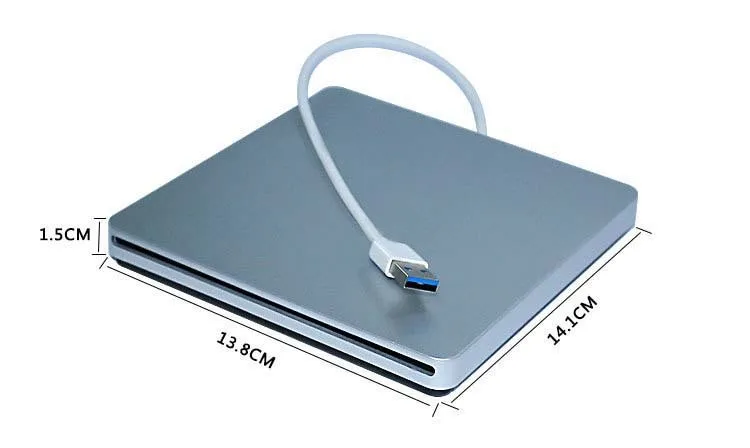 Акция Apple/Apple USB SuperDrive Внешний оптический привод 2 0 слот DVD горелка внешние диски