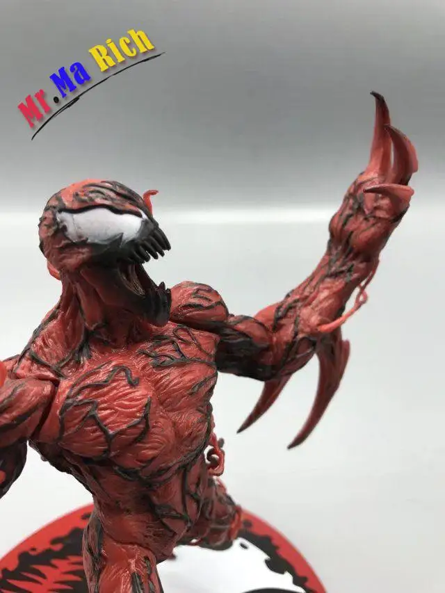 Marvel Carnage Dc супергерой Человек паук 1/10 ПВХ фигурка 16 см|action figure|pvc action figuremarvel carnage |