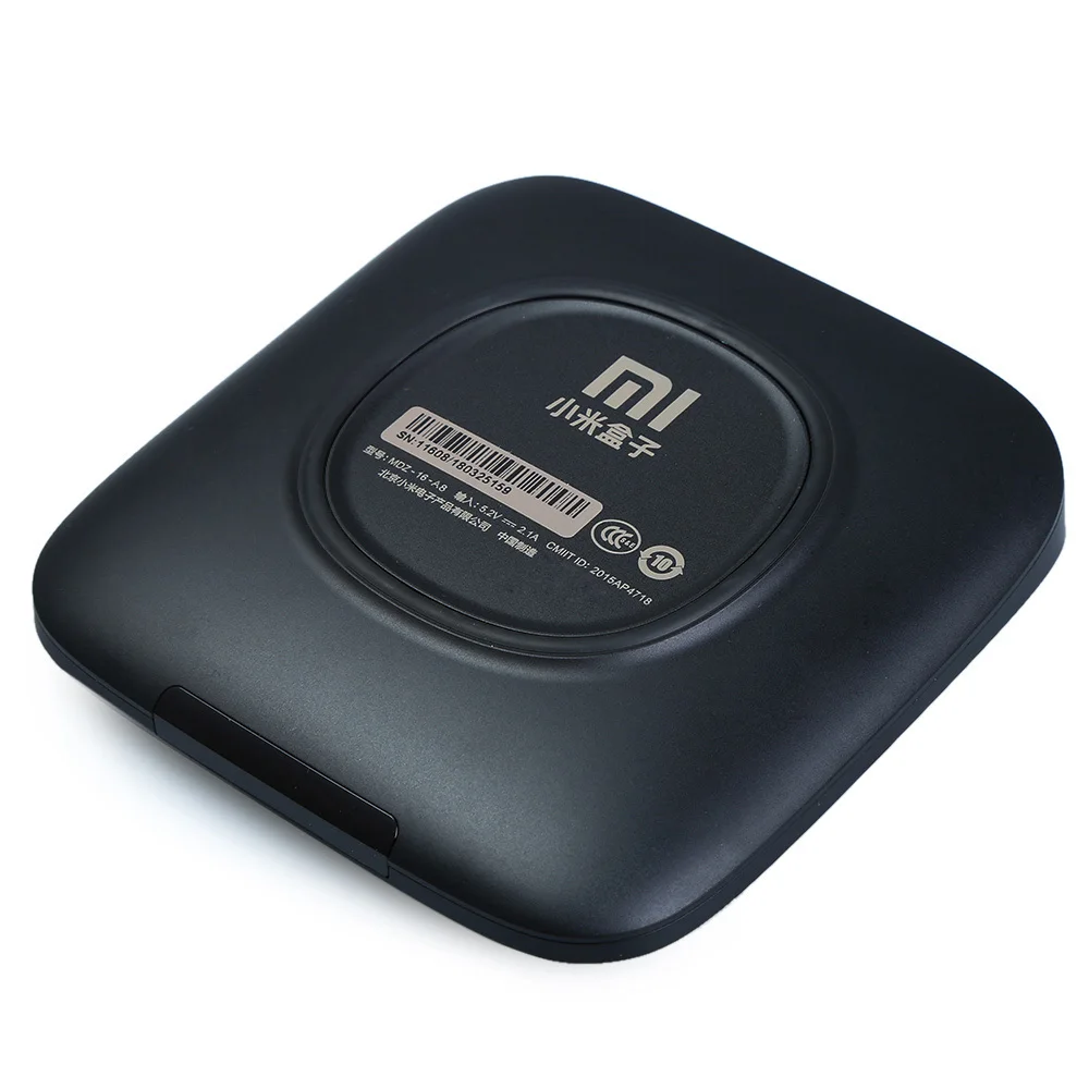 Original Xiaomi Mi 3 3S BOX TV Android 6.0 2G/8G Smart 4K Quad Core HDR Movie Set-top Box Media Player Netflix YouTube Google |