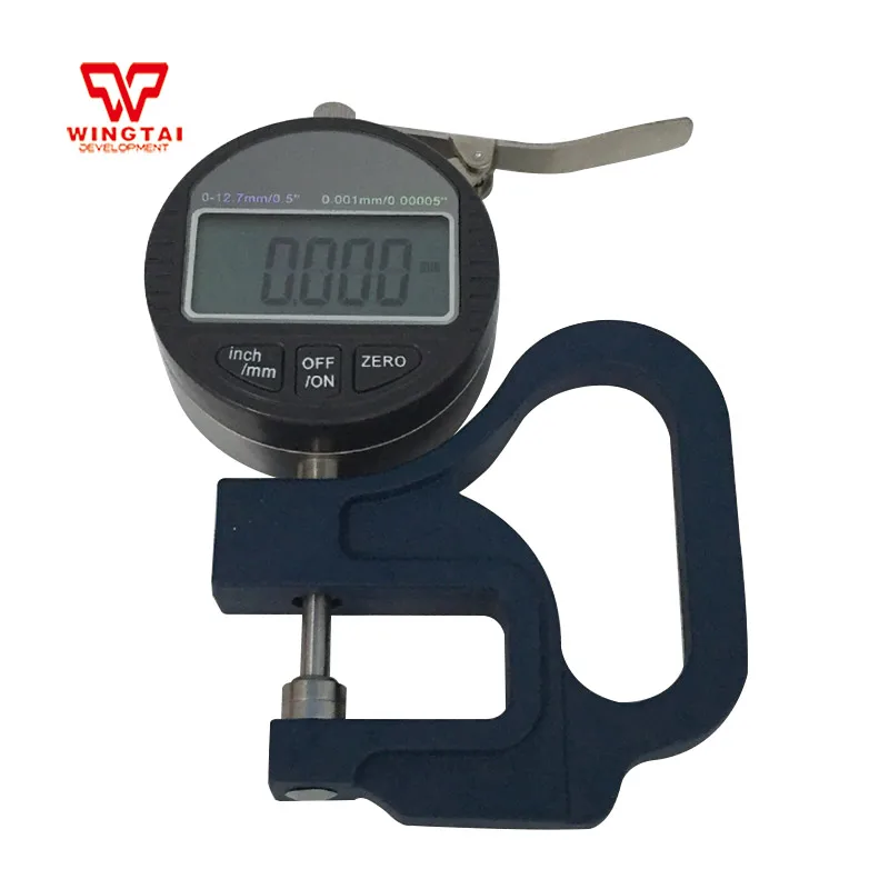 

0.001mm High Accuracy Digital Thickness Gauge Meter 30mm Leather paper film Thickness Measuring Tool BY02