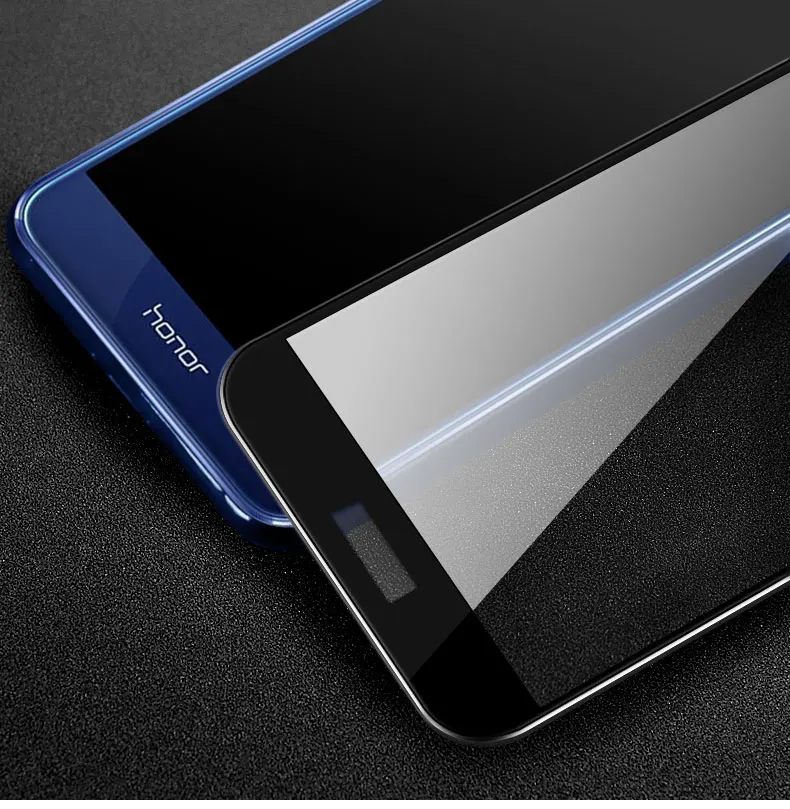 Imak 2.5D Экран протектор для P8 Lite /GR3 полное покрытие закаленное Стекло для huawei P9 Lite /Honor 8 Lite Стекло фильм