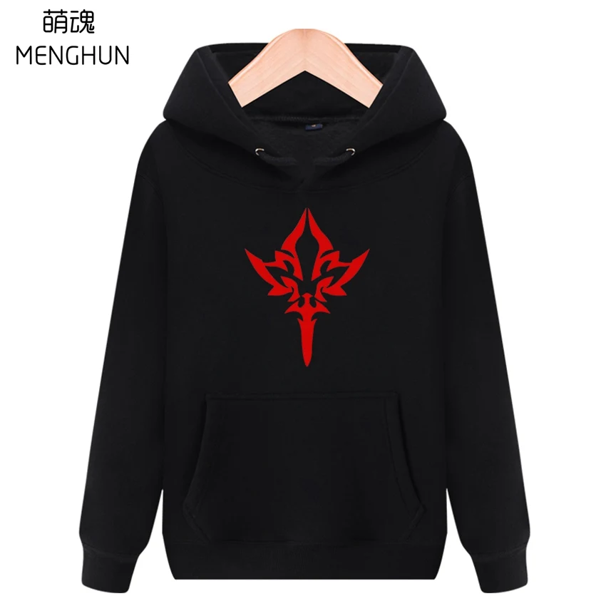 Fate/Apocrypha толстовки с капюшоном изображением героев из мультфильма Fate curse принтом