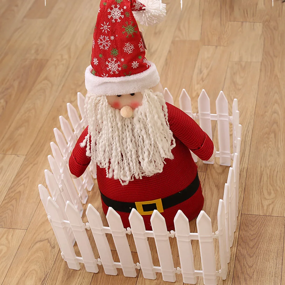 20 шт. белый пластик Рождество пастырской дерево анти УФ предмет интерьера