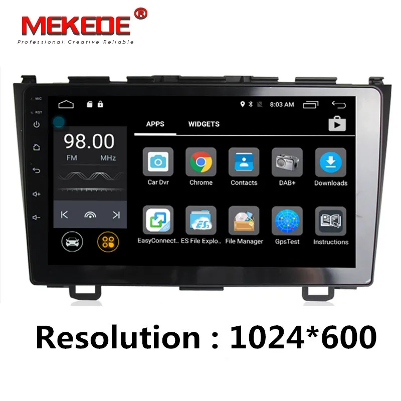 Бесплатная доставка! 9 &quotAndroid 7 1 автомобильный dvd GPS навигация для Honda CRV 2007 2011
