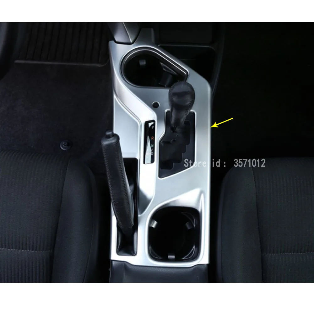Для Toyota RAV4 2016 2017 2018 автомобильный ABS хром внутренний Средний ручной тормоз сдвиг