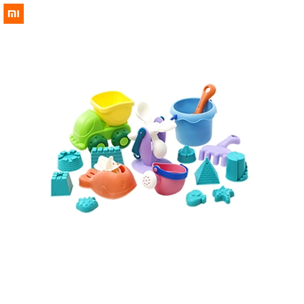 16 шт./компл. Xiaomi Mijia BESTKIDS пляжные игрушки песок замок режим лопата ведро открытый