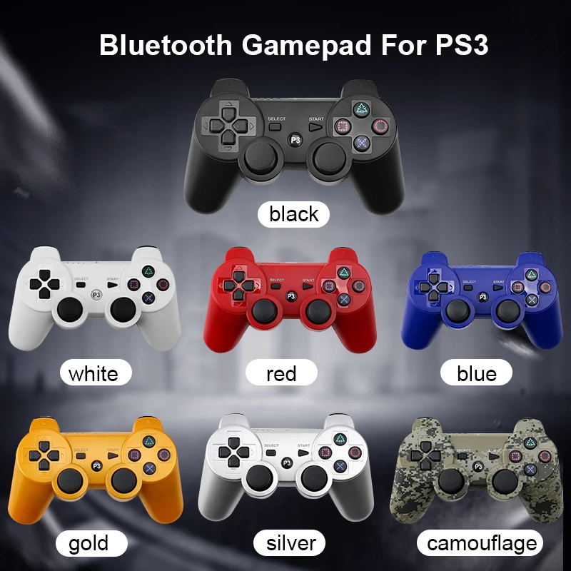 Беспроводной Bluetooth геймпад для PS3 контроллер Playstation 3 dualshock игровой джойстик play