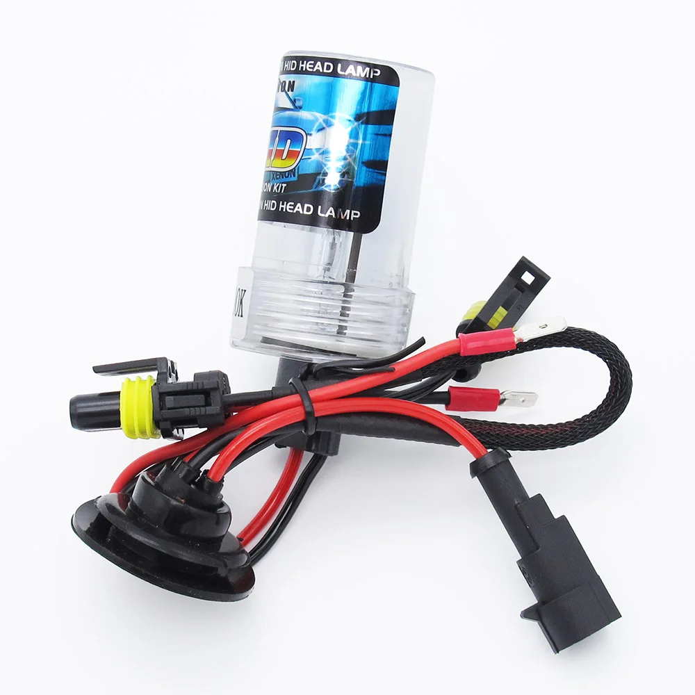 1 шт. 35 Вт 55 Вт HID ксеноновая лампа H1 H3 H7 H8 H9 H11 9005 HB3 9006 HB4 3000 K-12000 K Автомобильная ксеноновая лампа 12 В постоянного тока