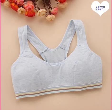 Новые модели 2018 года тонкий хлопковый бюстгальтер для девочек нижнее белье и