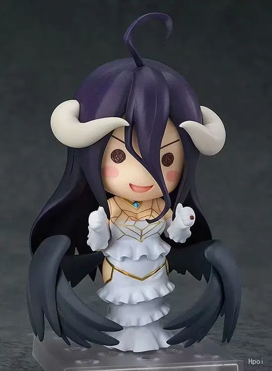 

Anime YGGDRASIL Ainz Ooal Gown albedo 10CM PVC Action Figure Doll Toys