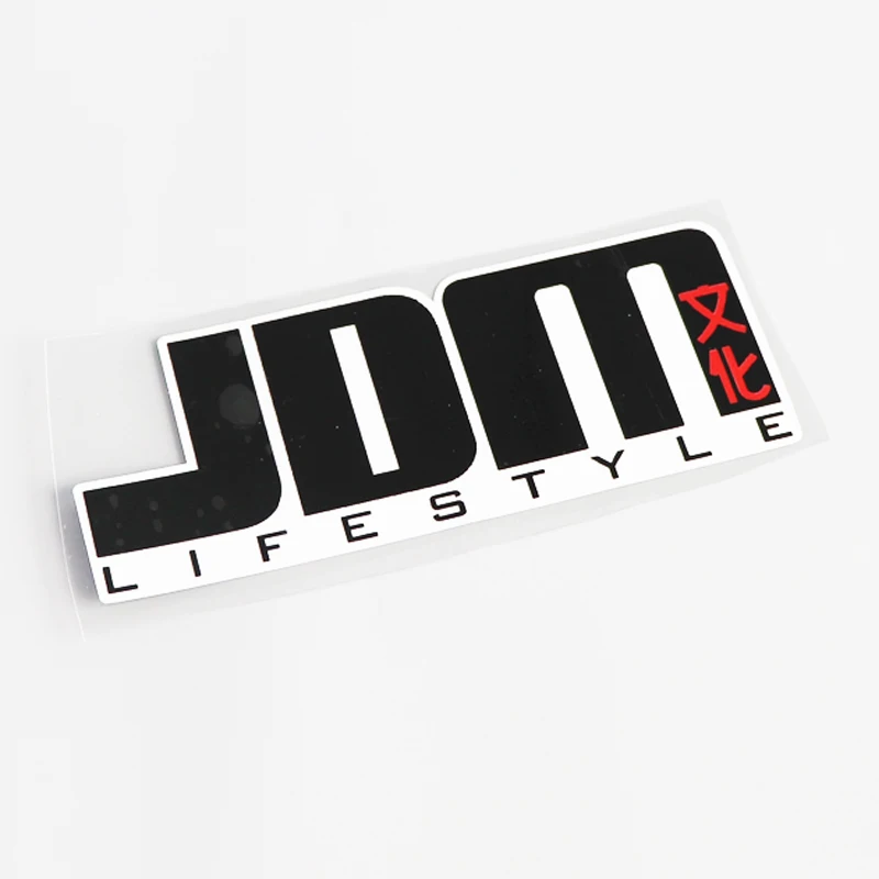 YJZT 16 см* 6,2 см креативная JDM культура Наклейка Декор ПВХ стикер автомобиля 13-0516