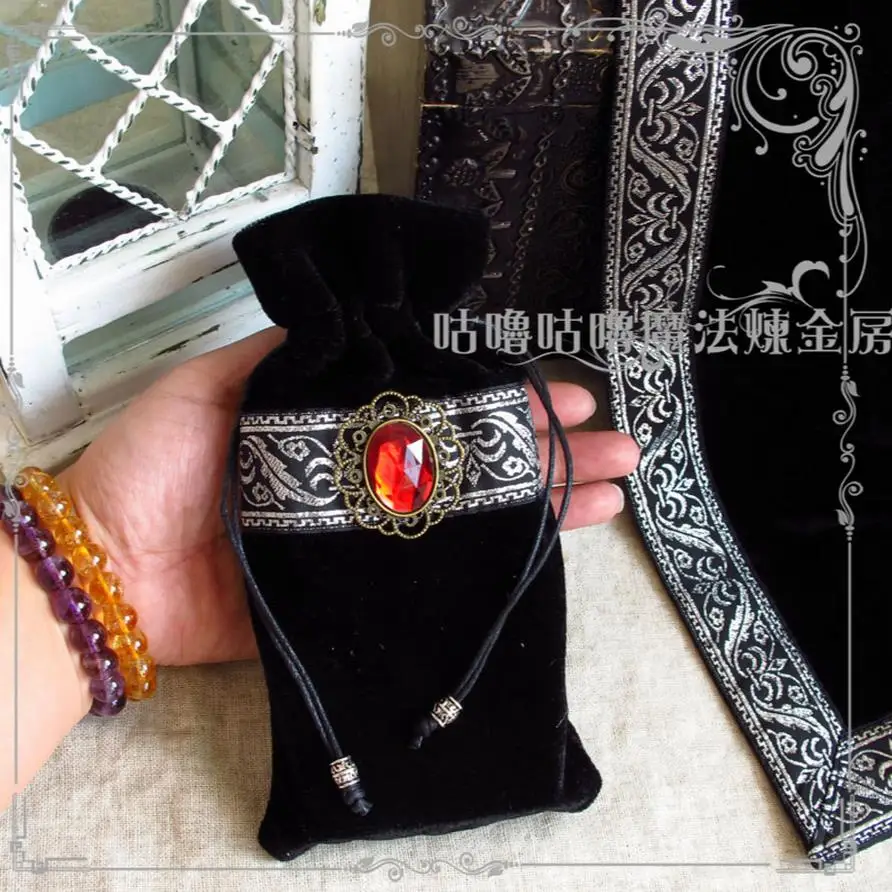 Алтарь Таро скатерть Декор гадания карты квадратный гобелены wicca