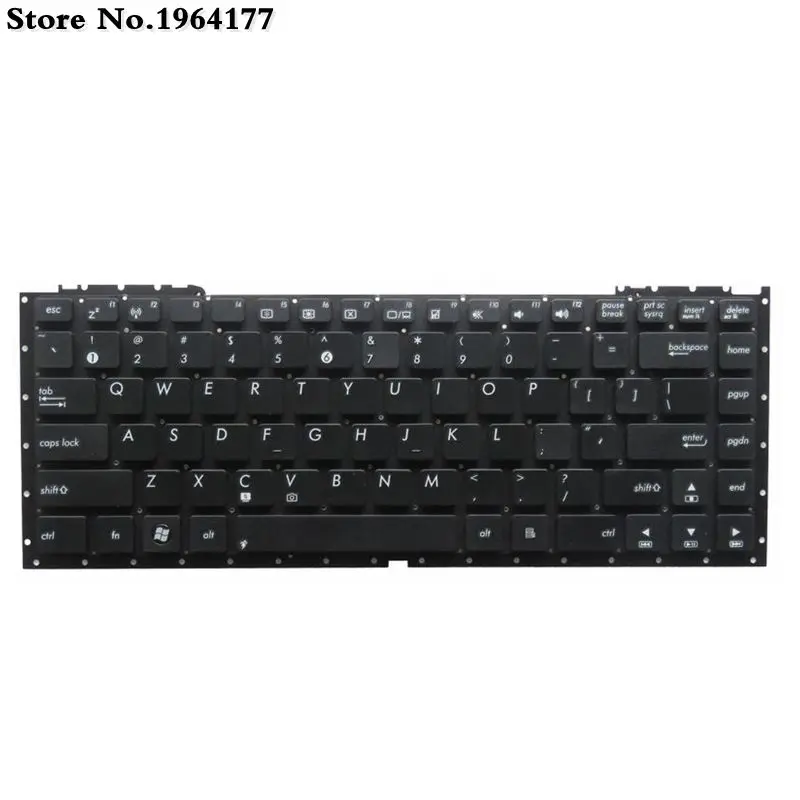 Английская клавиатура для ноутбука ASUS U43 U43F U33 U33Jc U43J U43SD Черная|Клавиатуры замены|