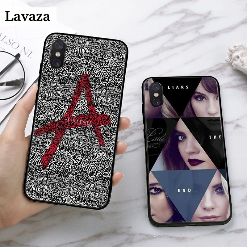 Надписью Pretty Little Liars и PLL сериал Гибридный Силиконовый чехол для Xiaomi MI 5X 6 6X 8 9 SE 9T Pro
