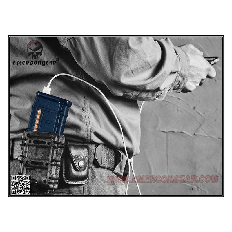 Emersongear Pmac Magzine стиль Powerbank чехол Интеллектуальный портативный(без батареи) Тактический Спорт на открытом воздухе Охота вечерние принадлежности