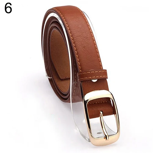 New Women's Fashion Waist Belt Brand All-match Faux Leather Belts Casual Waistband Strap