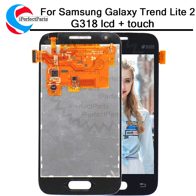 800x480 для Samsung Galaxy Trend Lite 2 G318 G318H ЖК дисплей с сенсорным экраном дигитайзер запасные