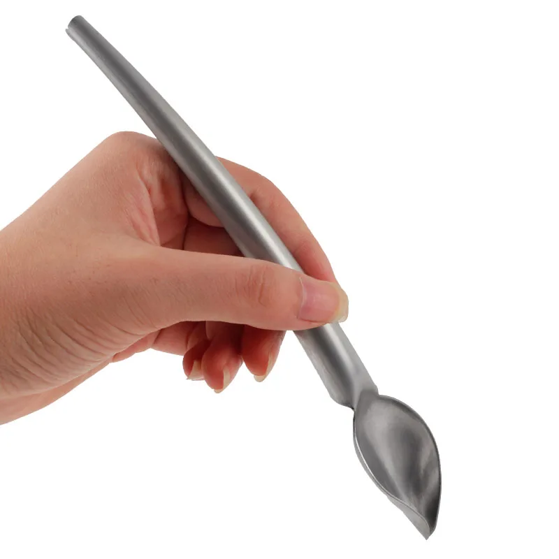 1 шт. ложка для шоколада из нержавеющей стали|cream decorating tools|cake baking toolsdecorating cake tools |