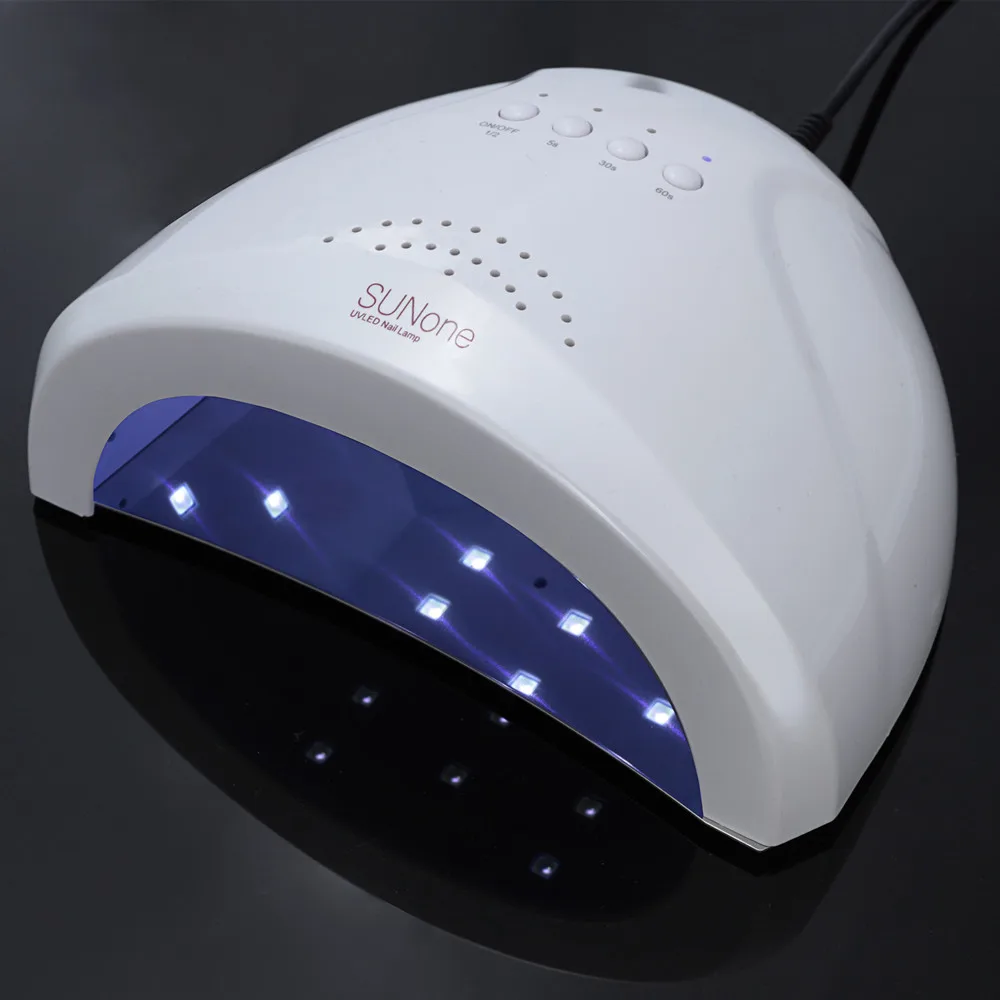 Солнечный Свет Профессиональный 24 Вт/48 Вт UV Led Лампы Красоты Макияж Косметические