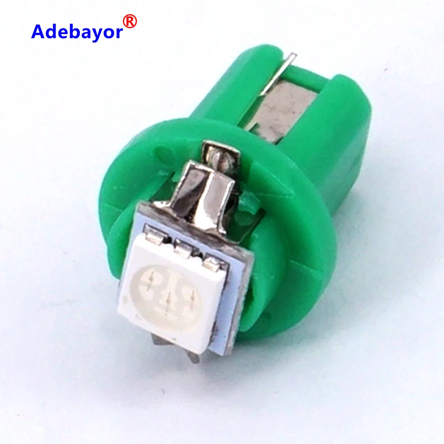 500 шт. T5 B8.5D 5050 1led smd лампа Автомобильный датчик Speedo Dash приборной панели светильник