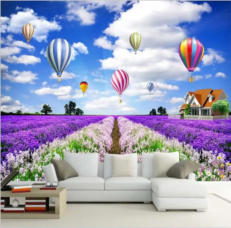 

Customize DIY 3d wallpapers murals for Kids Room wallpaper for walls 3 d Home Decor Hot Air Balloon wallpapers papel de parede