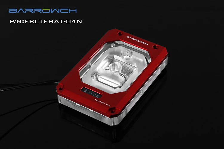 Barrowch процессор водоблок цифровой дисплей для AMD RYZEN THREADRIPPER x399 LRC2.0 поддержка Mohterboard AURA SYNC FBLTFHAT-04N