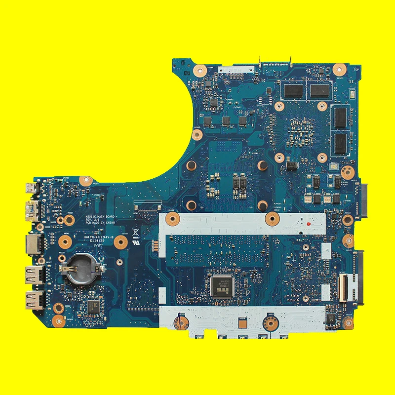 N551JM материнская плата i7-4710HQ GTX860M ram для ASUS G551JM ноутбука Тест 100% | Компьютеры и офис