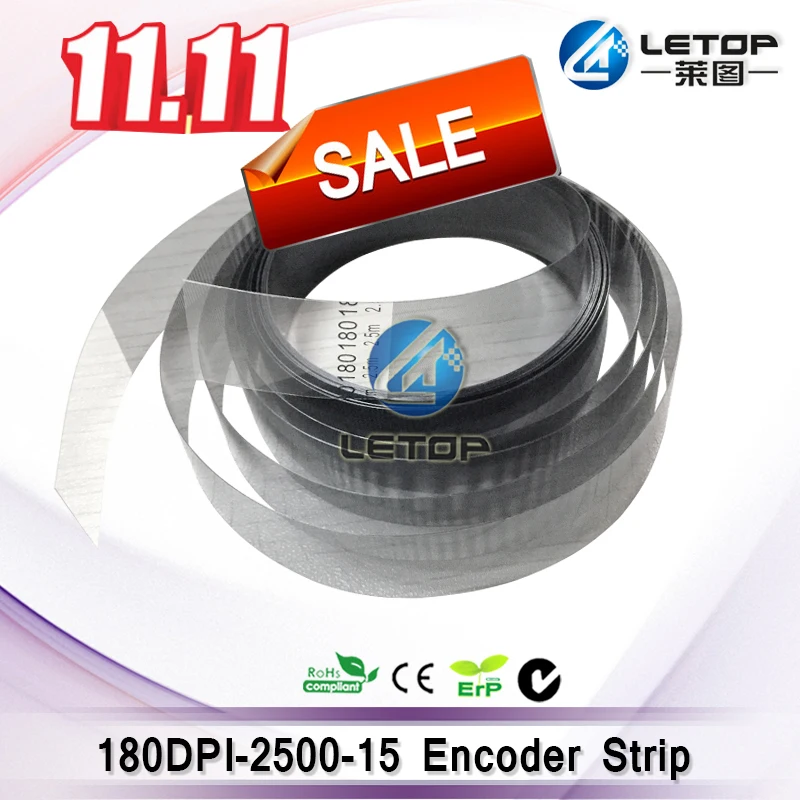 Лента кодировщика струйного принтера roland sp540 (180 точек/дюйм 2 5 m 1 см)|encoder strip|printer