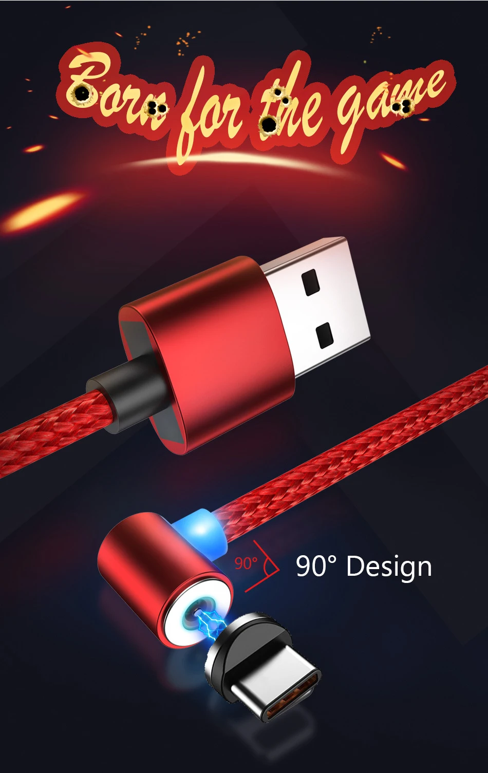 Магнитный кабель для зарядки типа C l-линия 2.1A 90 градусов Micro USB C кабель для USB шнур быстрое зарядное устройство магнит для samsung S9 huawei