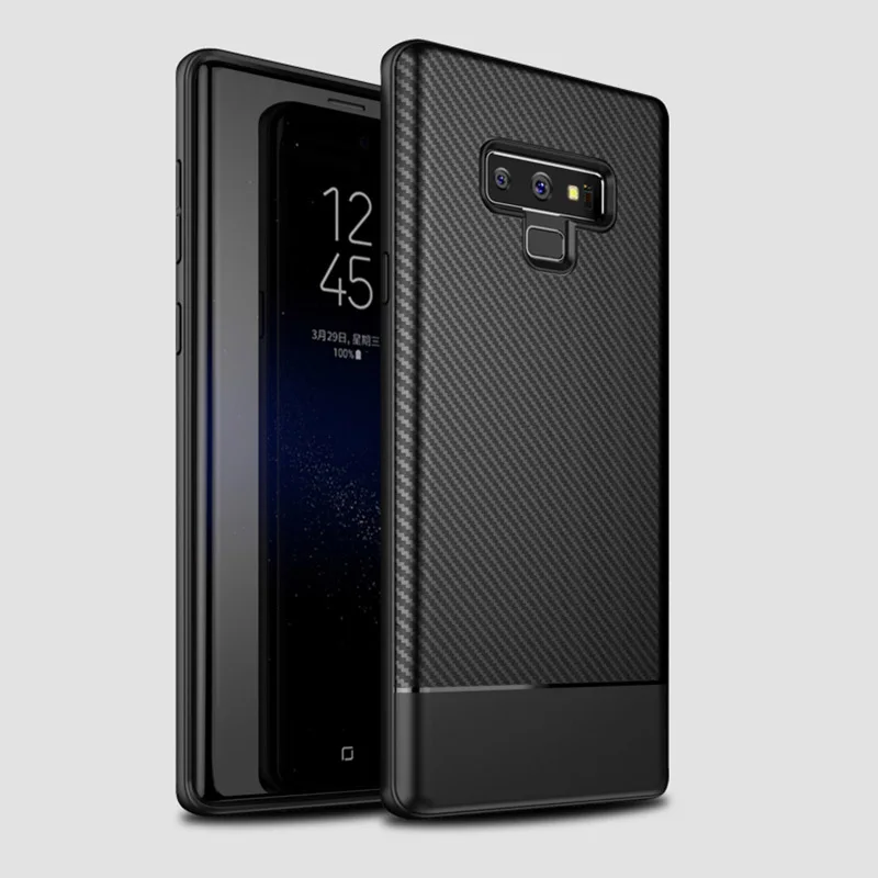Чехол toraise для Samsung Note 8 роскошный мягкий силиконовый чехол из углеродного волокна