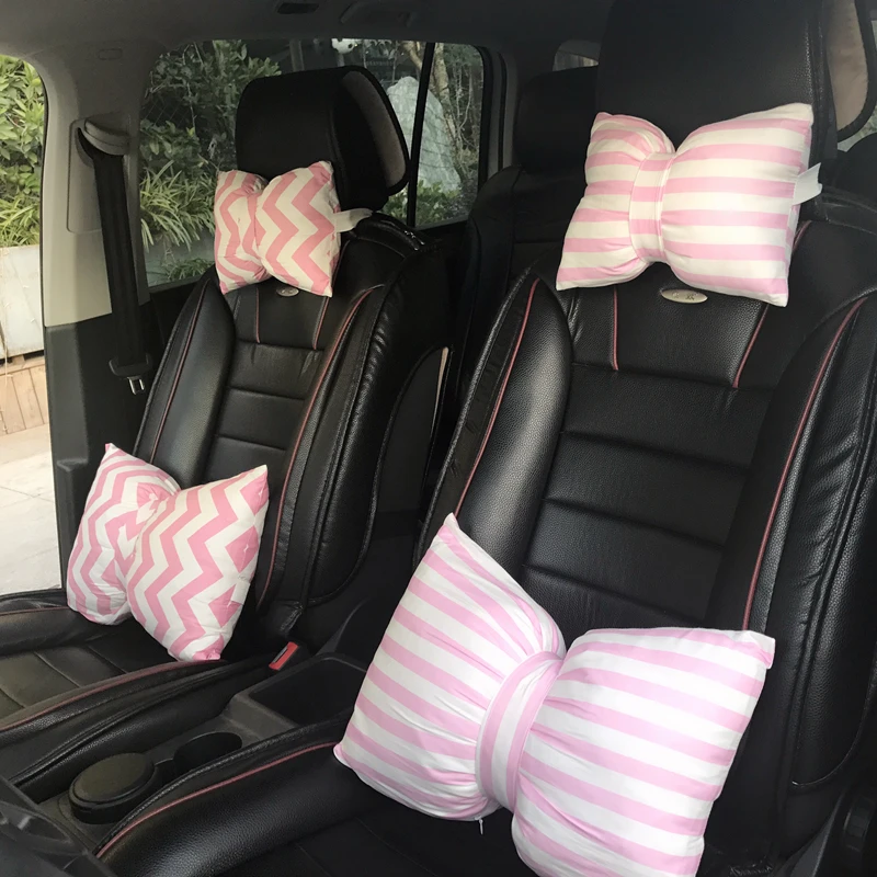 Галстук-бабочка подушки полосы Творческий моющийся подушка хлопок car Подушка подарок для подруги 33x50 см Несколько цветов может быть selected#/