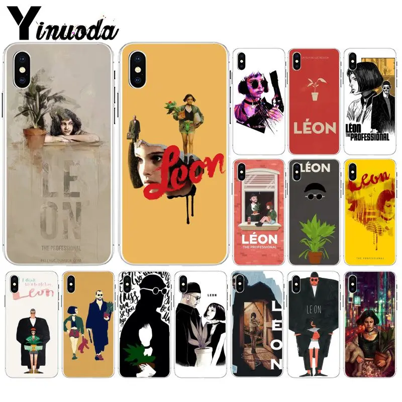 Новый чехол для телефона Yinuoda Leon Matilda Natalie Portman Apple iPhone 8 7 6 6S Plus X XS MAX 5 5S SE XR |