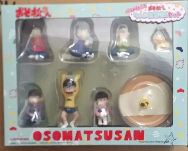 4 5 см 6 шт./лот Matsuno Osomatsu Karamatsu Choromatsu Ichimatsu Jyushimatsu Todomatsu экшн фигурка модели игрушки