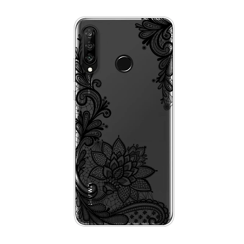 Мультяшный чехол для Huawei nova 4e мягкий силиконовый чехол-накладка телефона nova4e |