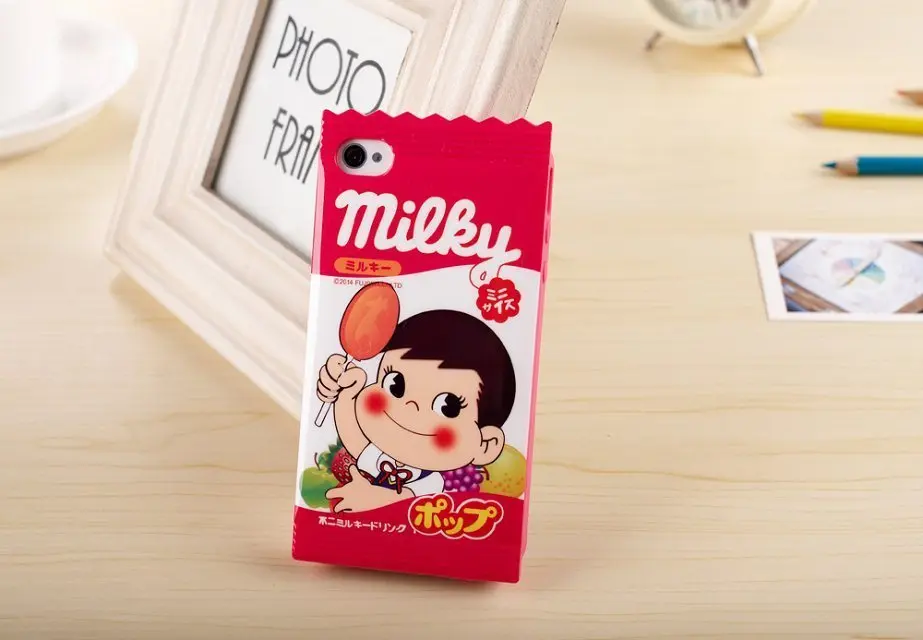 100pcs/lot Milky Candy Girl Soft Gel TPU Cell Phone Case Cover for iphone 4 4s hot sell DHL Free shipping |