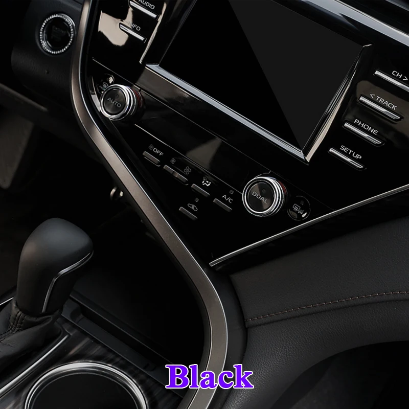 

Car Styling Air Conditioning Heat Control Switch knob AC Volume Rearview Mirror Adjustment Knob Case For Toyota 8th Camry 2018