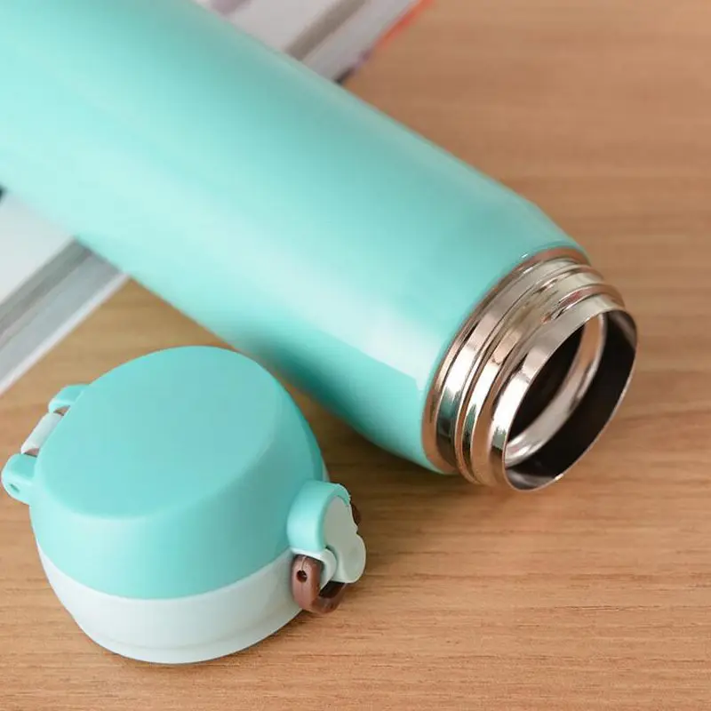 6 цветов вакуумные фляжки бутылки из нержавеющей стали в стиле пули 500 мл для