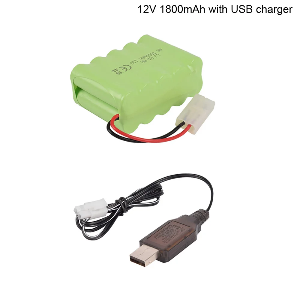 12V 1800mAh Ni MH AA батарея с комплект зарядного устройства USB NiMH батареи для