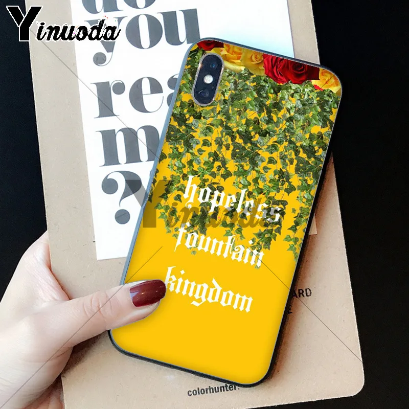 Чехол Yinuoda Halsey Hopeless Fountain Kingdom для Apple iPhone 8 7 6 6S Plus X XS MAX 5 5S SE XR | Мобильные телефоны и