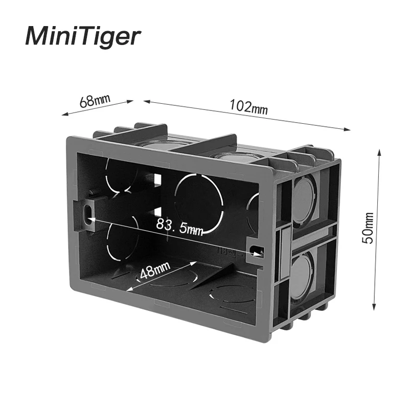 Стандартный внутренний монтажный ящик Minitiger Super 102 мм * 67 Задняя кассета для
