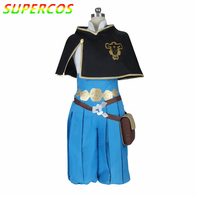 Униформа для косплея чёрный Клевер серый соль коричневый костюм Хэллоуина