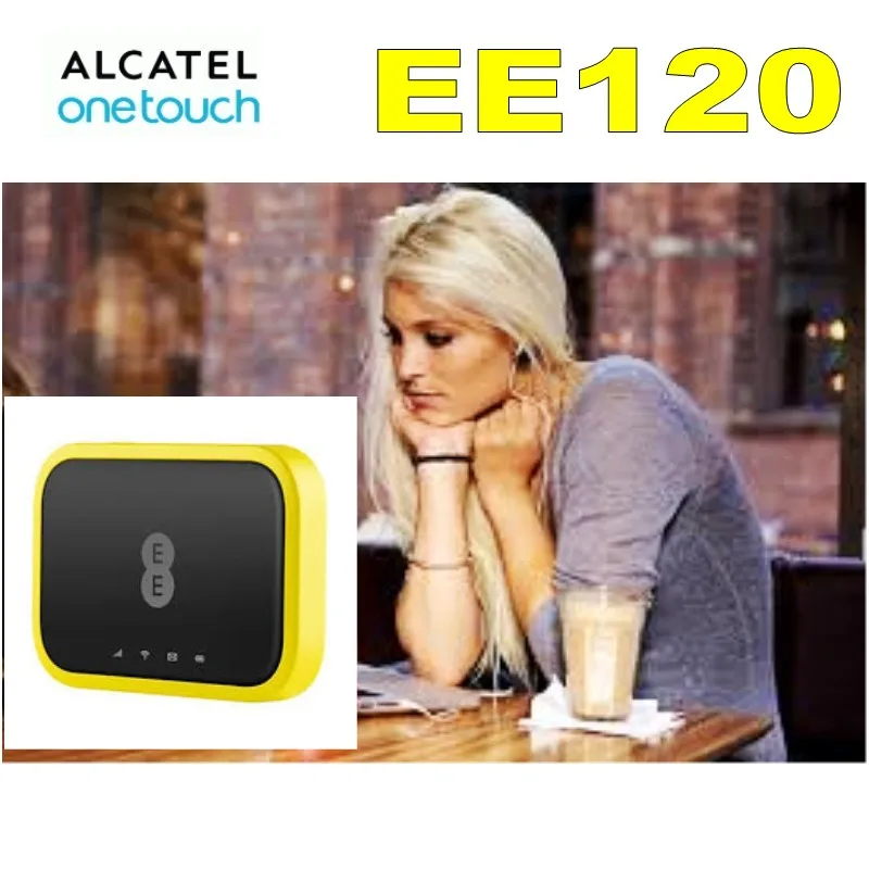 Разблокированный Новый Alcatel EE120 Cat 12 600 Мбит/с Портативный 4G LTE Мобильный Wi Fi модем