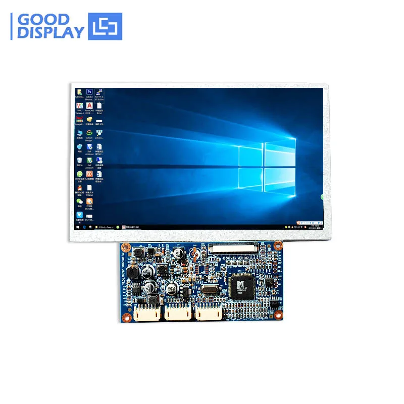 7,0 дюймовый TFT lcd модуль 800*480/RGB интерфейс с видео, VGA вход/для автомобиля-компьютера