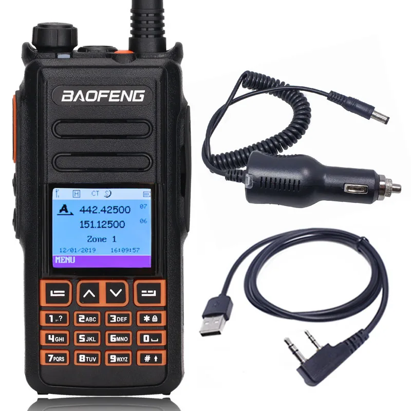 BAOFENG DM X gps цифровой DMR уровня 1 и 2 Tier II рация Dual любительский радиоприемник 1702 Ham +