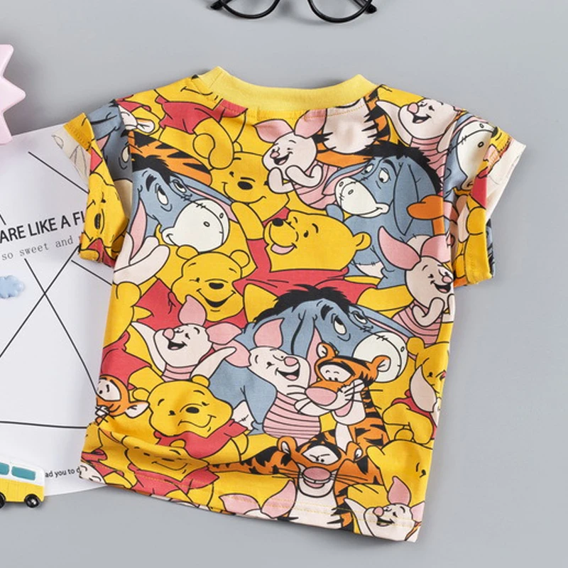 Летняя футболка для маленьких мальчиков Топ с рисунком детей 1 2 3 4 лет летняя