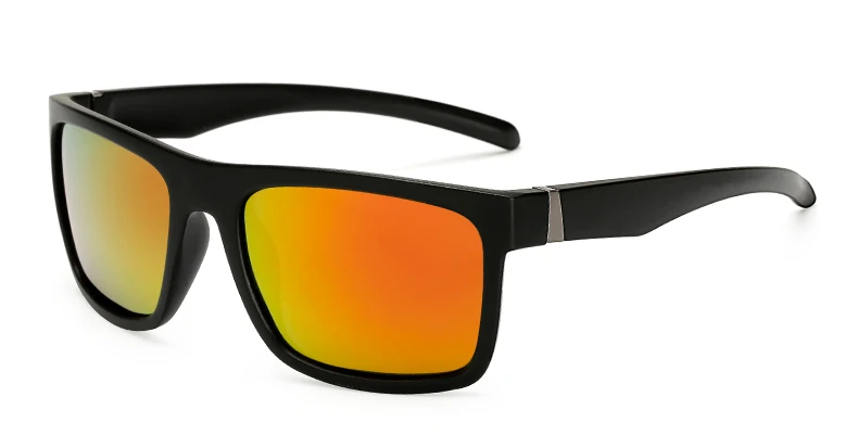 Red Lens Длинные женские поляризованные солнцезащитные очки для мужчин, квадратные черные очки ночного видения для мужчин, Лидер продаж, очки Gafas De Sol UV400 - Цвет линз: Red Lens