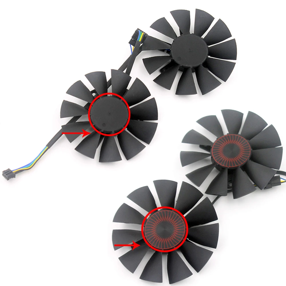 Видеорегистратор 75 мм Everflow T128010SH видеорегистратор для ASUS Strix GTX 750 TI 960 1060|asus
