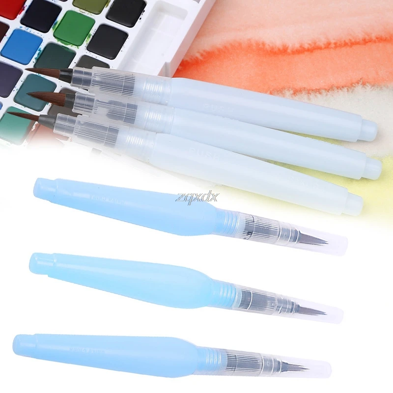1 шт. стильная превосходная пилотная кисть для краски Pentel водяная емкость воды