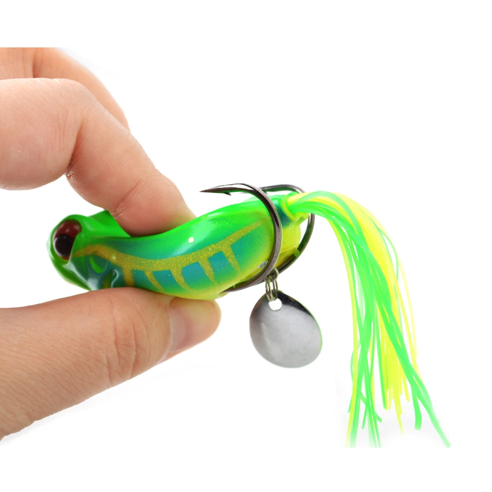 1 шт. японская пластиковая рыболовная приманка лягушка снеговик имитирующая