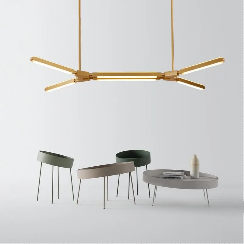 Подвесная люстра Pelle Pris светодиодная из сплава летучей мыши в итальянском стиле с